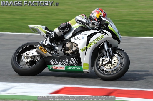 2009-05-09 Monza 1263 Superbike - Qualifyng Practice - Jonathan Rea - Honda CBR1000RR